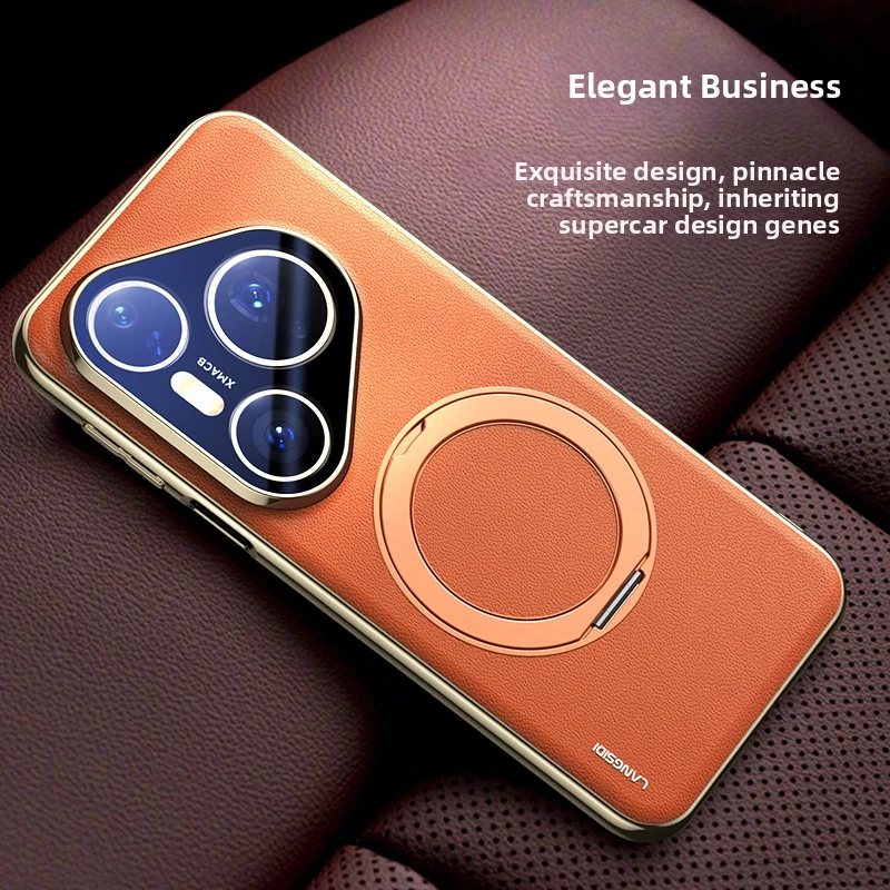 Magnetic Leather Case for Huaw - Huawei Pura 70 ulasan dan harga