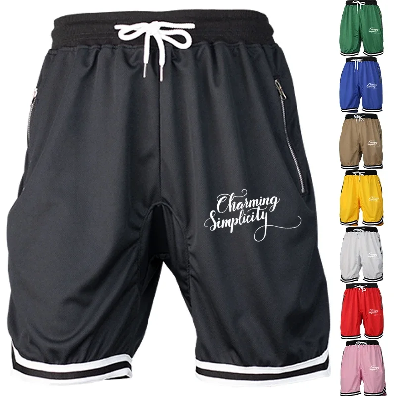 

Летние шорты для бега для мужчин, спортивная одежда для бега в тренажерном зале, спортивная одежда для фитнеса на открытом воздухе, быстросохнущие дышащие брюки