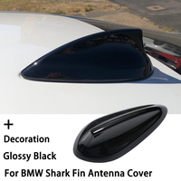 Gloss Black Shark Fin Antenna Cover For BMW F22 F30 F34 123457 Series X1 X3  F80 F87 F32 F36 F82 G11 G20 G12 G30 M2 M3 M4