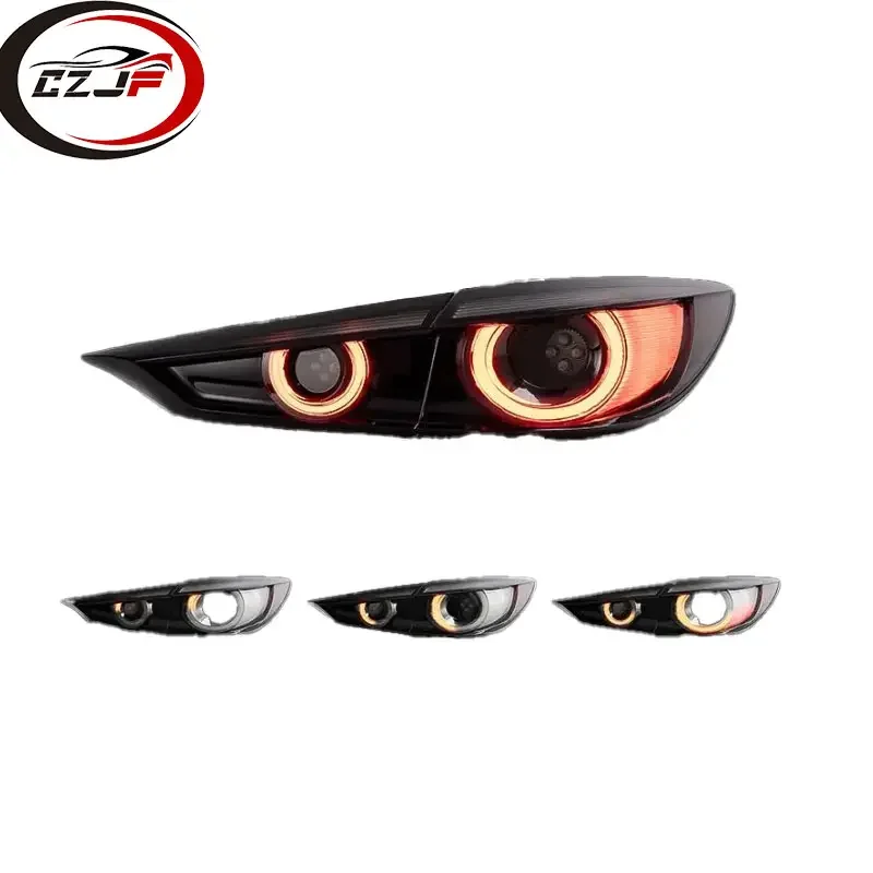 

CZJF Автомобильный светодиодный стоп-сигнал, тюнинговые детали, задний фонарь автомобиля, задний фонарь для Mazda Axela 2014 2015 2016 2017 2019