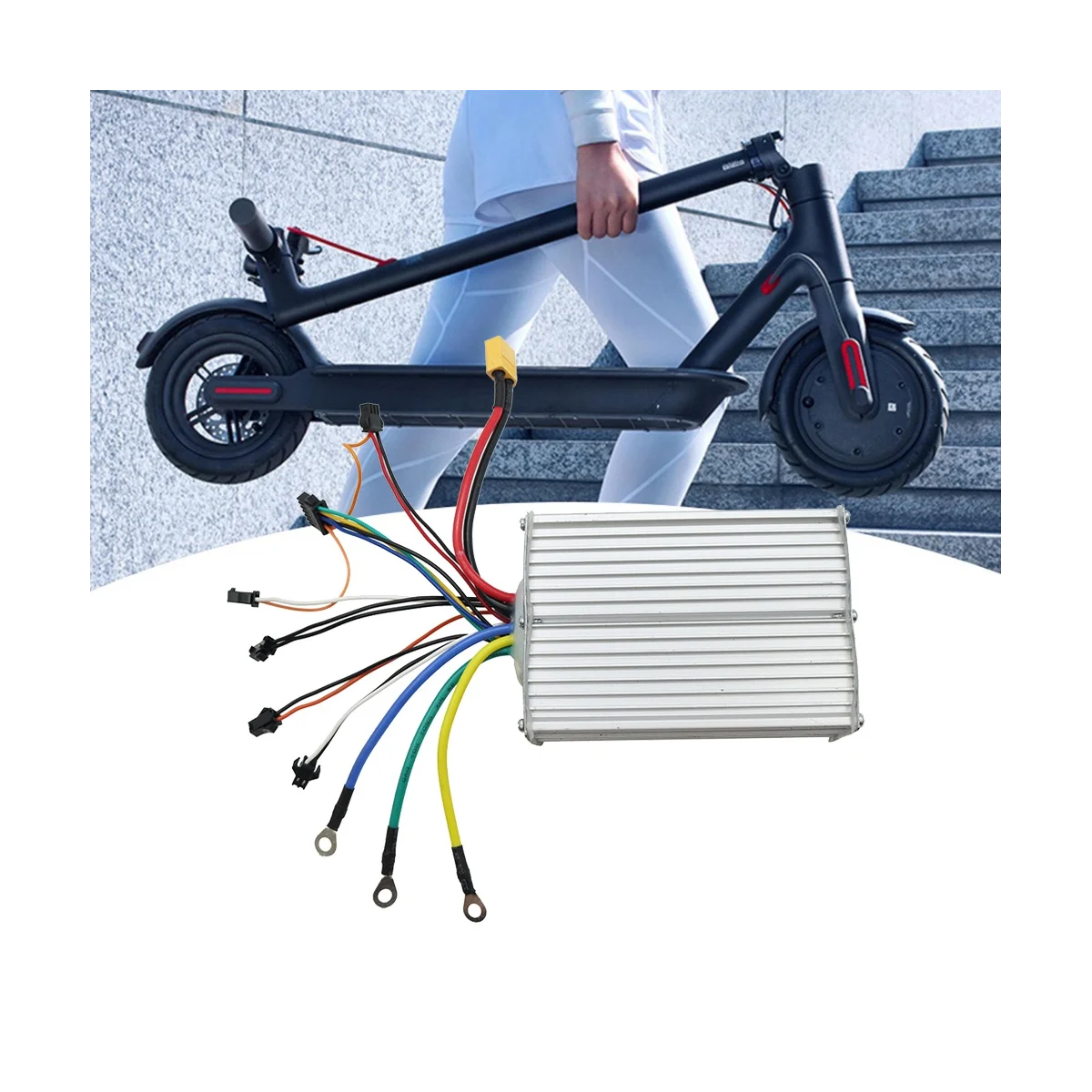 Controlador de Motor para patinete eléctrico Kugoo, accesorios para Scooter de M5 de 10 pulgadas, 48V, 30A