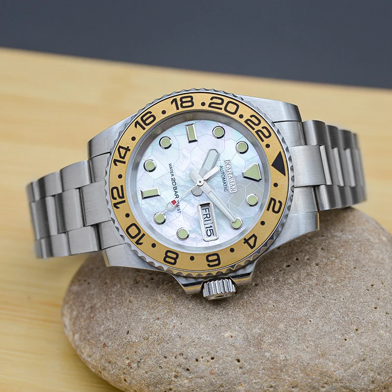 40mm KARAJAN Stainless Steel Submariner Style 200M Waterproof NH35 NH36 Automatic Mechanical Movement Fashion Dial Men Watch