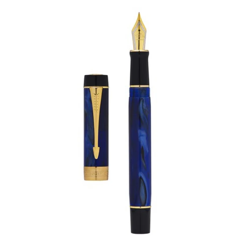 

A+ Galaxy Jinhao 100 Centennial Resin Fountain Pen EF/F/M Bent Nib Writing Pen