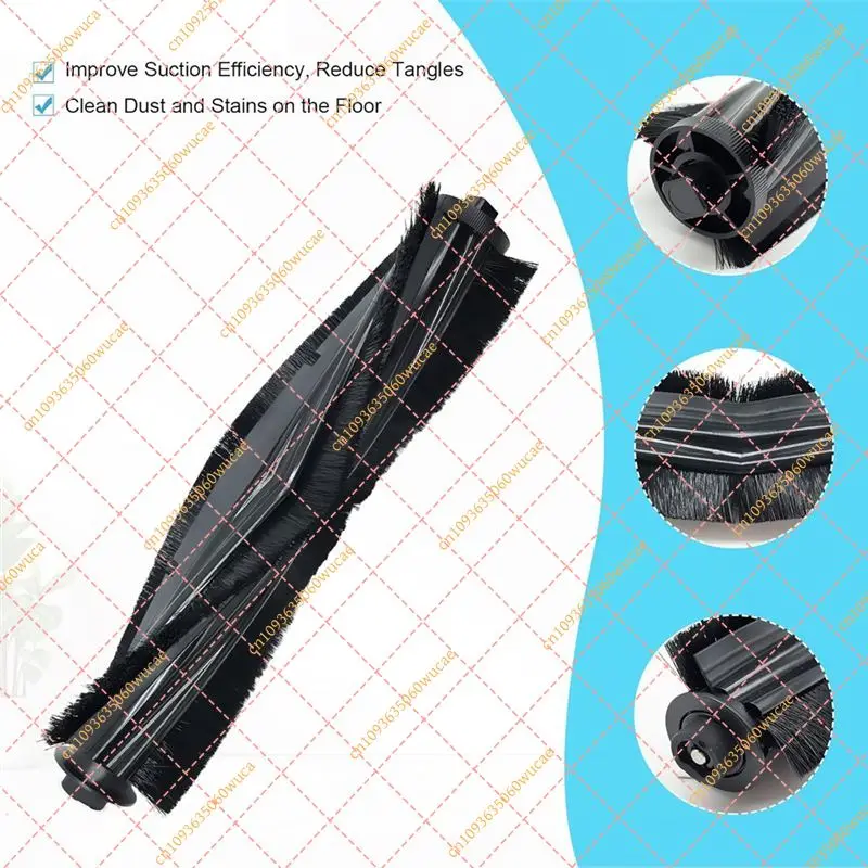 Mriae Main Brushes, Filters, Mop Cloths & Dust Bags Accessories for Eureka J20, Midea W20 & W20 Pro Vacuums
