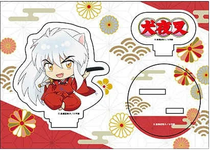 Fans Gifts Charm Anime Toy Inuyasha Petanko HD Character Lilo and Stitch Acrylic Stand Ornaments About 10cm+6cm