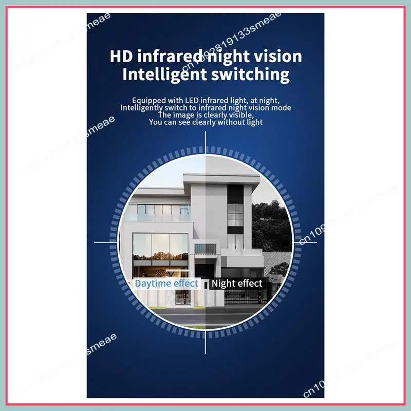 N94R WIFI Doorbell Camera Smart Video Doorbell With 125° Wide Angle HD Video Night Vision Supports Cloud Storage