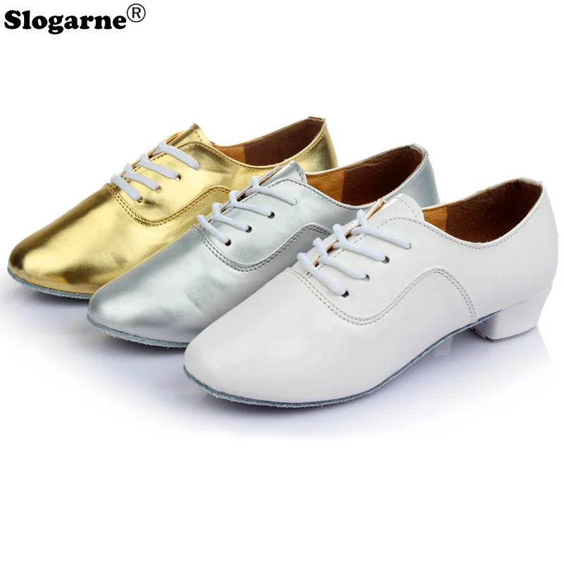 Chaussures de danse latine à semelle en cuir souple pour hommes et femmes, chaussures de jazz modernes pour enfants, chaussures de spectacle et de performance pour garçon