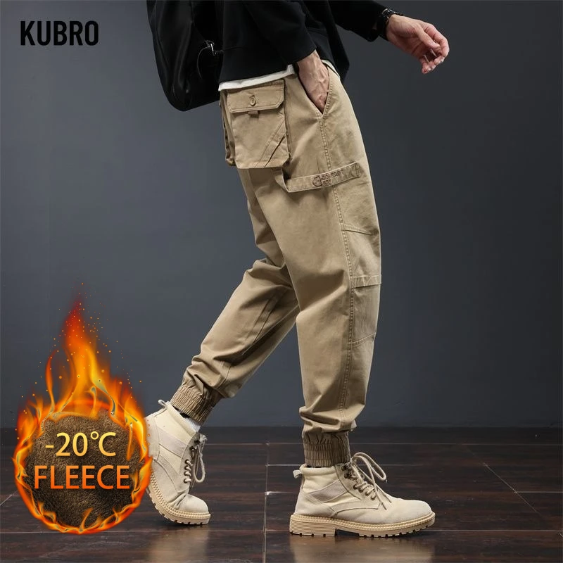 

Брюки-карго, мужские флисовые спортивные штаны, мягкие теплые брюки, спортивные штаны для бега в тренажерном зале, зимние утепленные спортивные штаны с карманами, размер