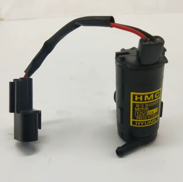 Front and Rear Windshield Washer Pump Combo, Wiper Sprayer Pump Motor for Hyundai Terracan 2001-2006 98520H1000 98520-H1000