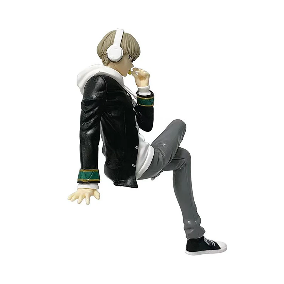 Rompecabezas de viento de 15cm, figura de acción de Anime Haruka Kajilian, fideos instantáneos, adorno prensado, modelo coleccionable creativo para fanáticos