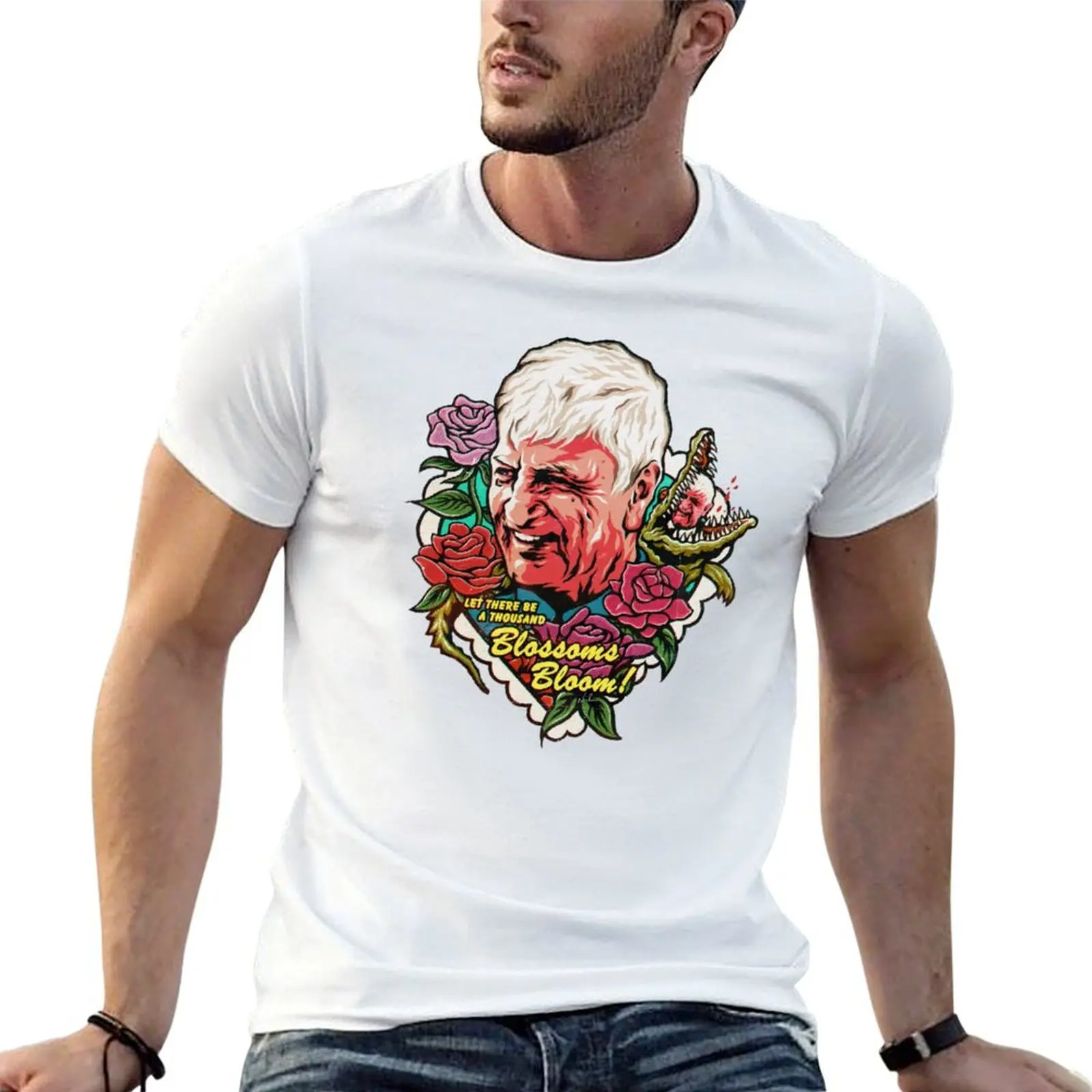 Let There Be A Thousand Blossoms Bloom T-Shirt Blouse funny costumes mens graphic t-shirts funny