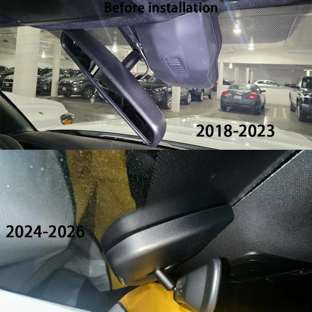 for Toyota Tacoma N300 N400 2018-2026 4K DVR Dash Cam OEM Front Rear Camera Video Recorder Night Vision Wifi 2160P