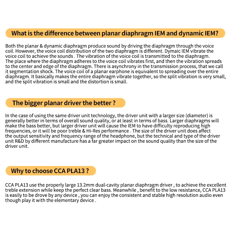 CCA PLA13 سماعة سلكية معدنية في الأذن رصد سماعة أذن HiFi الموسيقى باس أفضل الرياضة تقويم العظام سماعة مع ميكروفون