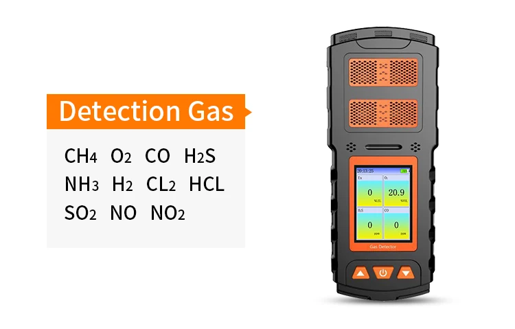 Ch4 Co2 및 H2s 혈액 N2용 휴대용 가스 분석기