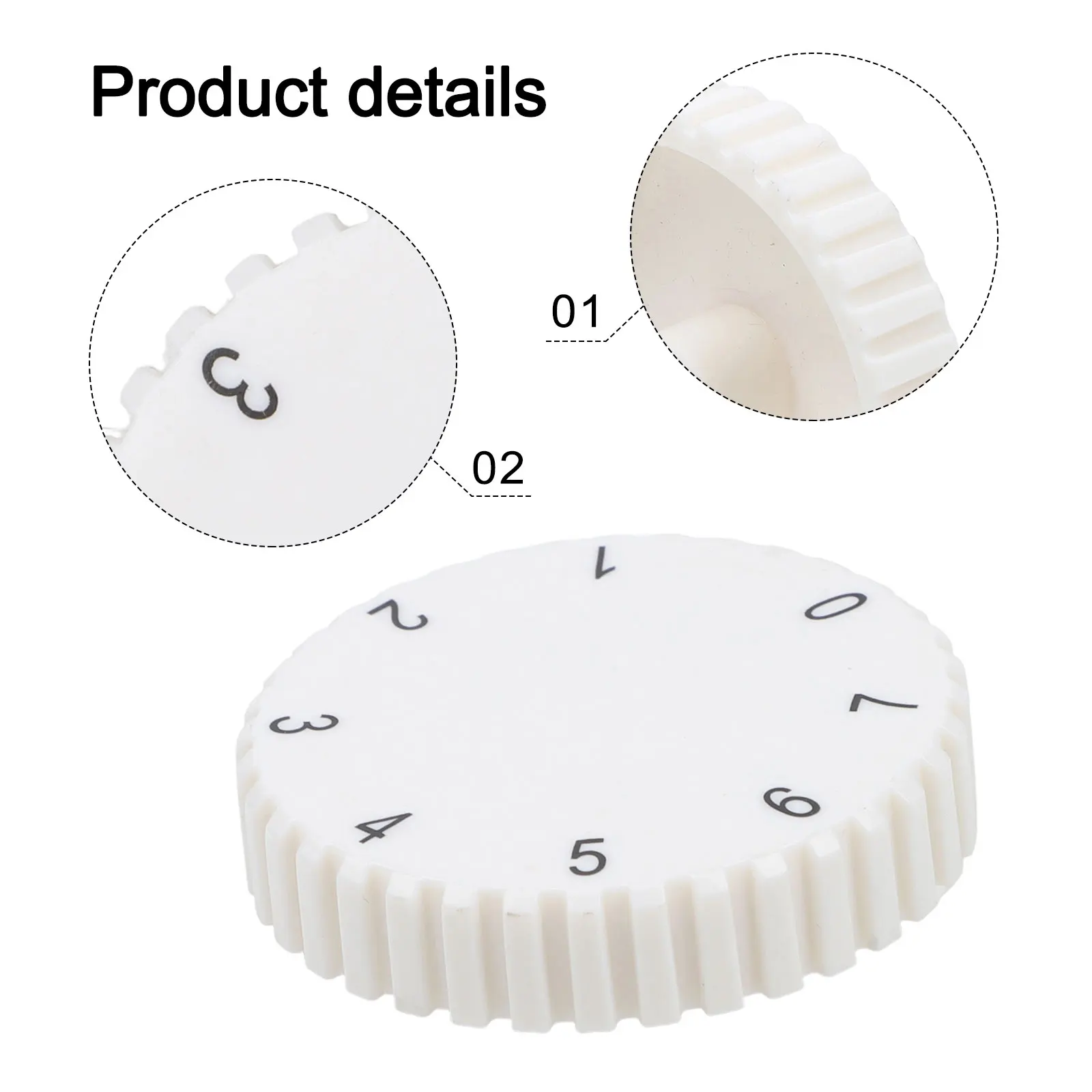 Refrigerator Cooling Control Switch with 7 Adjustable Levels for Accurate Temperature Tuning and Seamless 6mm Shaft Mounting