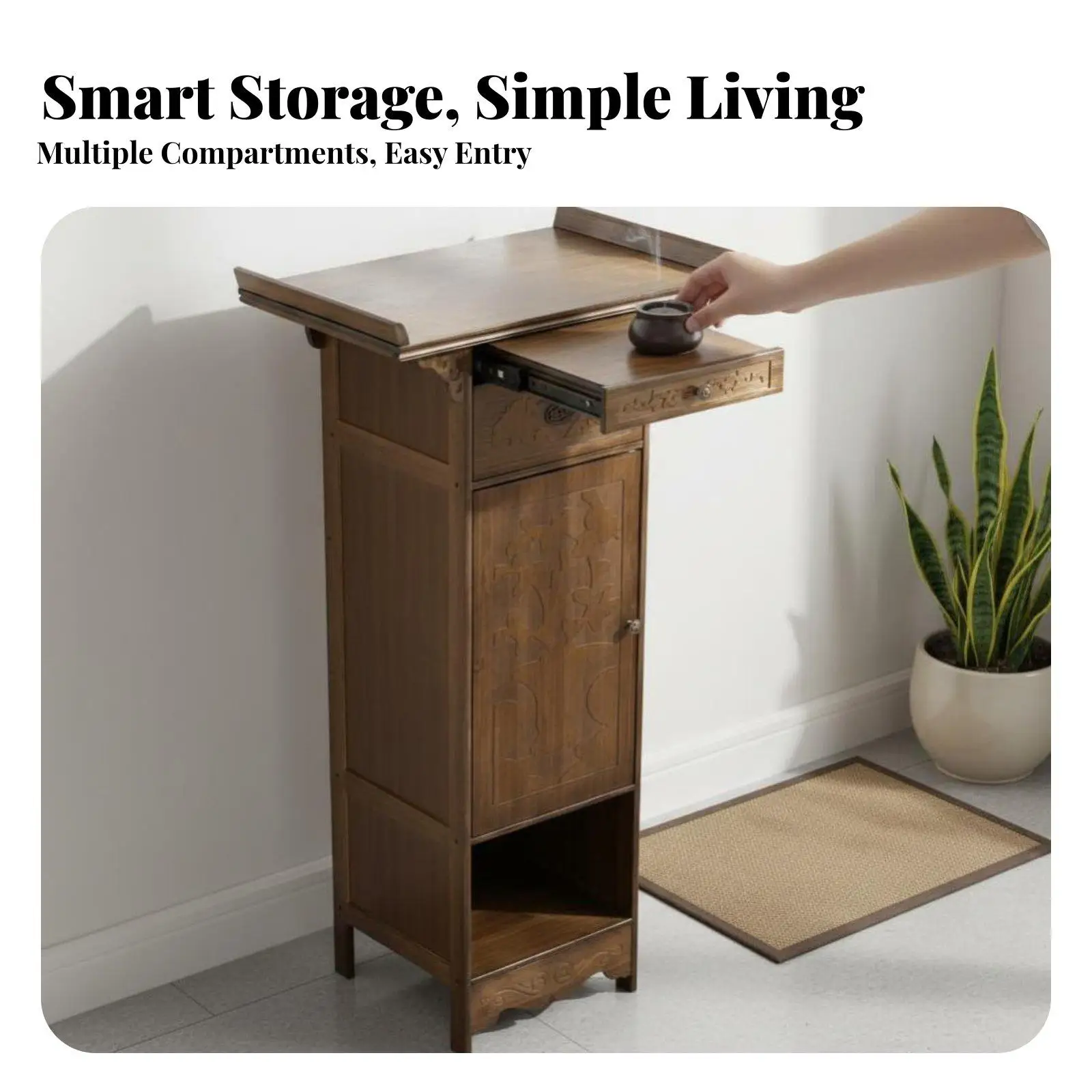 wide-frontFront Hardware Box Stackable Design wide-frontFront stackable Container Easy reach frontlessing Parts container for