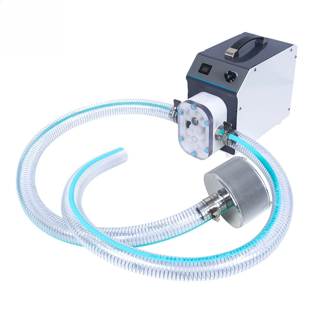 AC/DC Honey Transfer Pump with Fine Filter Drum Unloading Food Grade Precision Filtration Machine