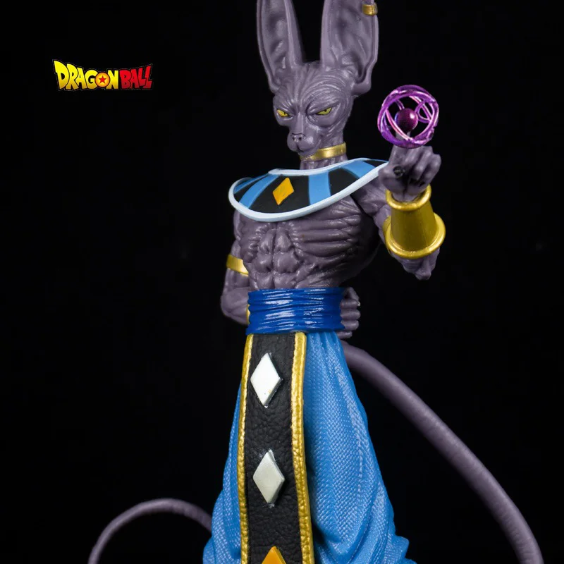 29cm Dragon Ball Super God Of Destruction Beerus Figure PVC Anime Action Figure Gift Collection Model Christmas Children Toys