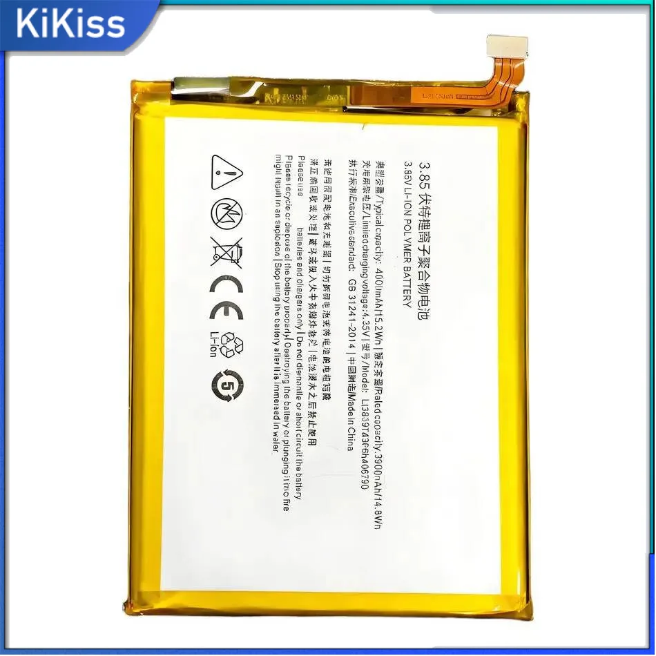 

Mobile Phone Battery 4000Mah For Zte Nubia Z11 Max NX523 NX523J Premium Replacement High Performance Li3839t43p6h406790