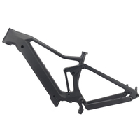 Winowsports Full Suspension MTB Ebike 29er Carbon Frame Compatible With Bafang M510 M620 Frame Glossy Matte Electric Frame