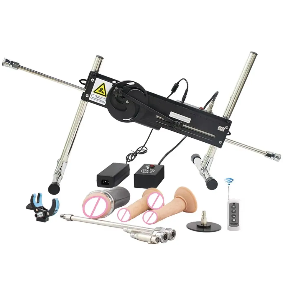 Fredorch Automatic Strong Power Sex Machine 13cm Stroke Length Telescope Love Machine Sex Toys With Dildo Attachments Vibrator