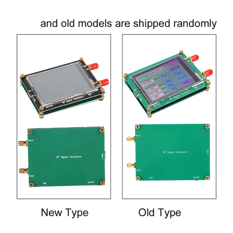 MAX2870 23.5MHz-6000MHz RF Signal Source Generator Module High Stability Low Noise LCD Display Signal Sensor Meter NND