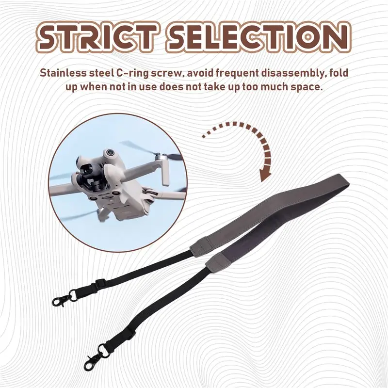 B30C-ремешок для DJI RC/RC 2/RC Pro, шейный ремень с дистанционным управлением, плечевой ремень для Air 3/Mini 4 Pro, аксессуары для дронов