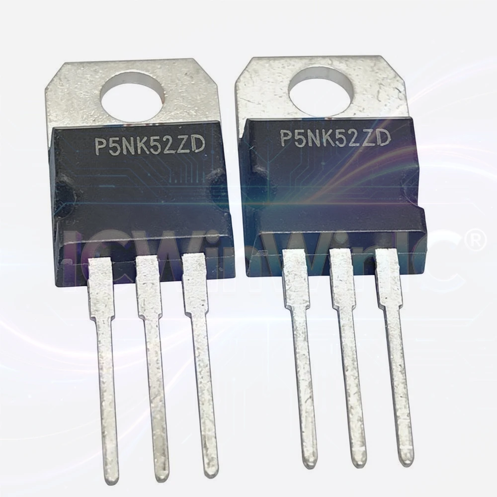 5PCS P5NK52ZD FDP5800 PHP83N03LT K2202 P4NA80FI TIC106D