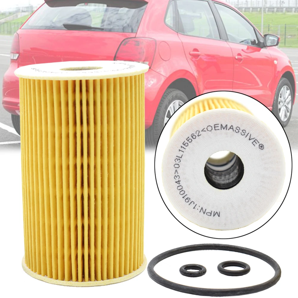 Engine Oil Filter For Audi A3 A4 A5 Q5 Seat Altea Exeo Skoda Roomster VW Transporter EOS 2009 2010 2011 2012 2013 2014 2015 2016