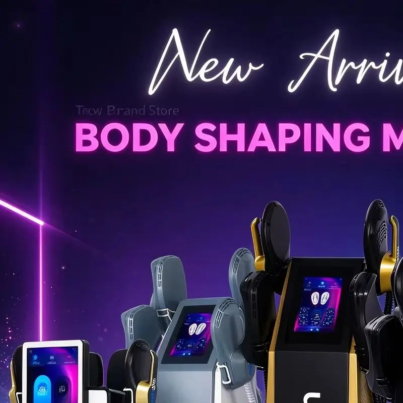 Professional Myoslim EMS Neo Body Sculpt EMS Zero Ultra Pro 8500W 4 Handles RF Hi-emt Muscle Stimulate Slimming Machine