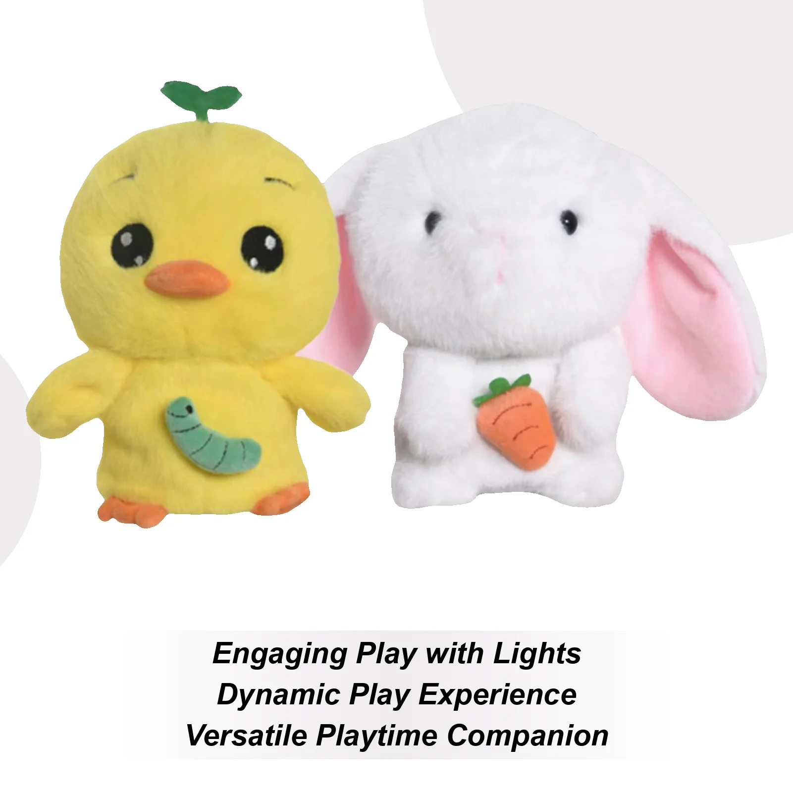 

Электронные домашние животные, интерактивная плюшевая кукла, говорящая роботизированная кукла-животное со световым звуком для мальчиков и девочек, дома, спальни