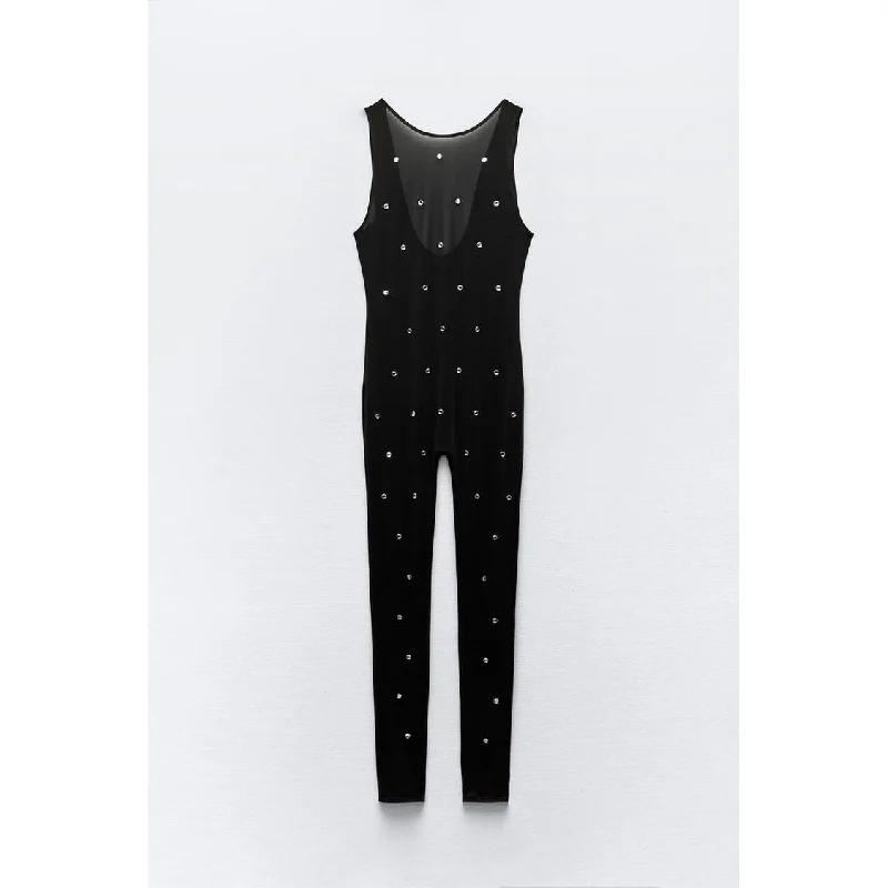 Long Evening Gown  Suit for Women round Ne Svel Ballet Dance Sequin Embellied Hard Tulle High Waist Straig...