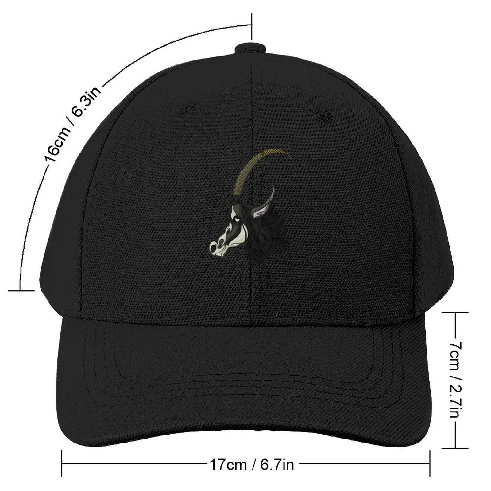 National Animal of Zimbabwe: Sable Antelope Baseball Cap |-F-| Visor Beach Wild Ball Hat For Women Men's