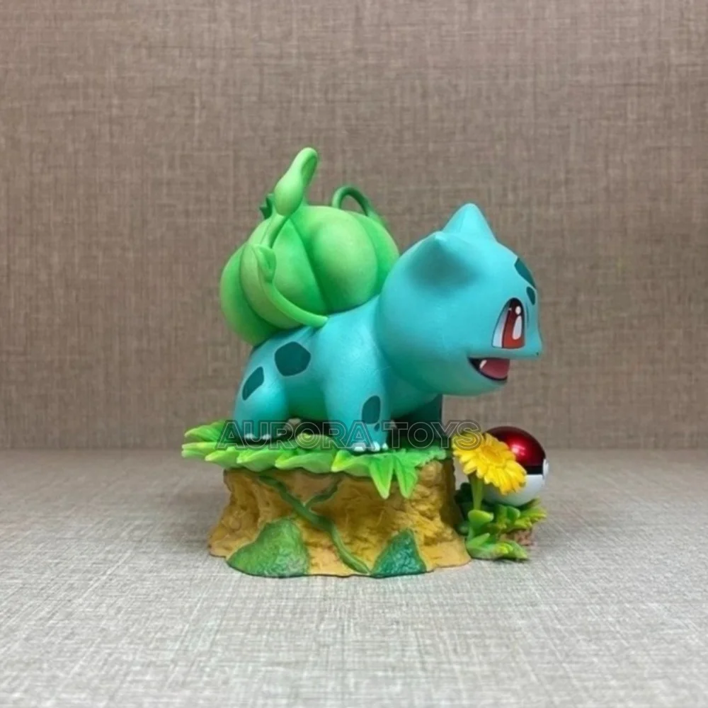10cm/3.94in Anime Pokemon Figure Bulbasaur Action Figures Pvc Statue Desk Ornament Collection Model Toys for Children Gifts