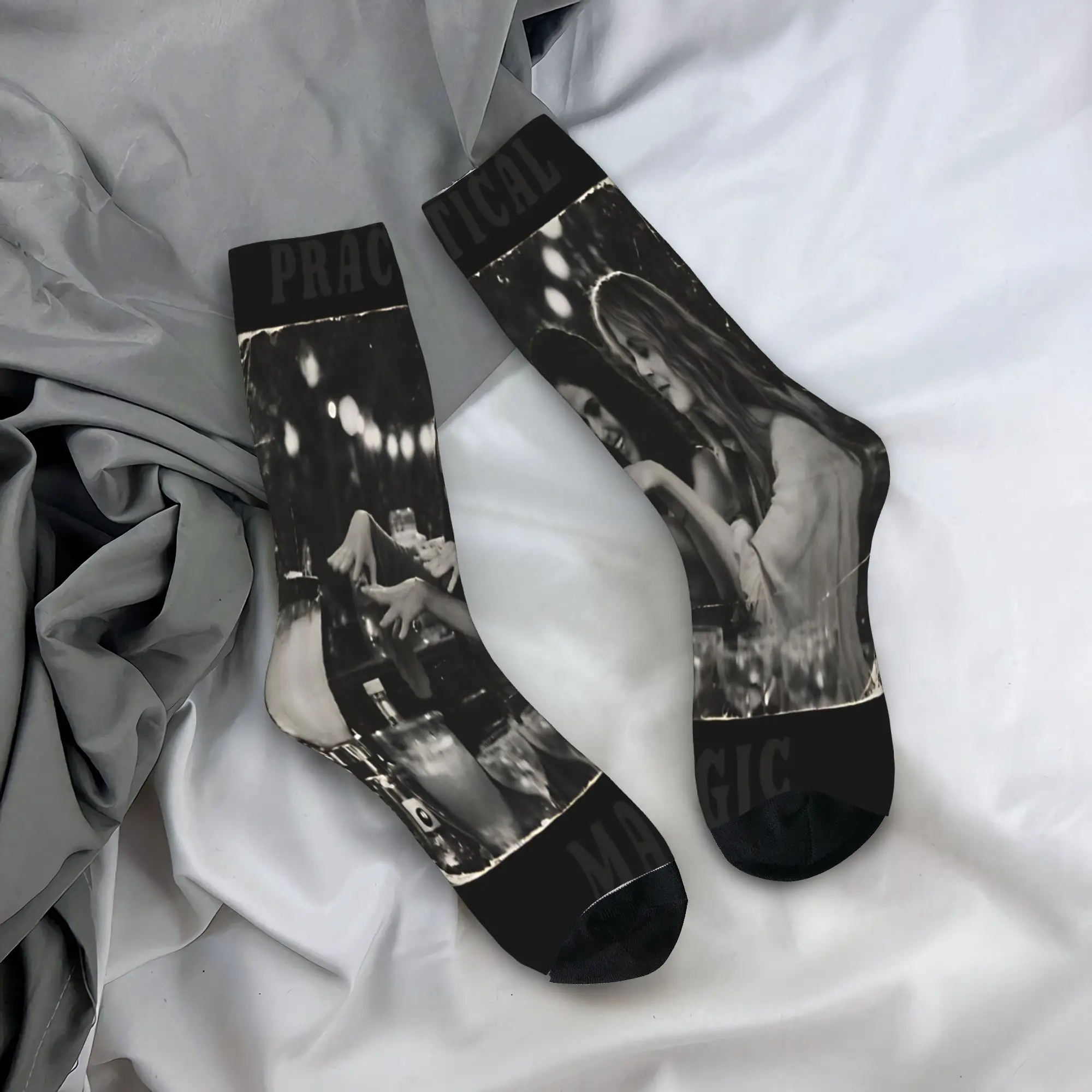 Practical Magic Witchy Witchcraft Halloween Vintage Socks Merch For Men Women  Crew Socks Comfortable Birthday Present