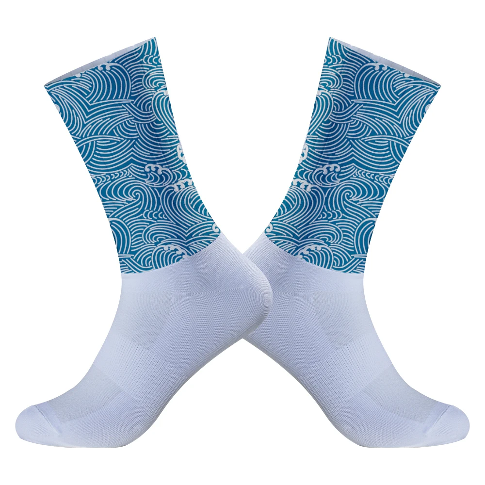 Outdoor Cycling Women Men Dry Breathable Sports Socks Ride Socks 2024 New