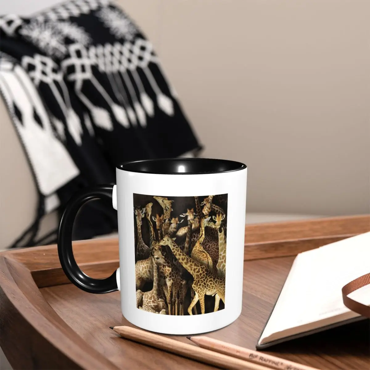 Giraffe Mug Funny Ceramic Coffee Cups Tea Mugs Milk Cup Drinkware Gift for Friends