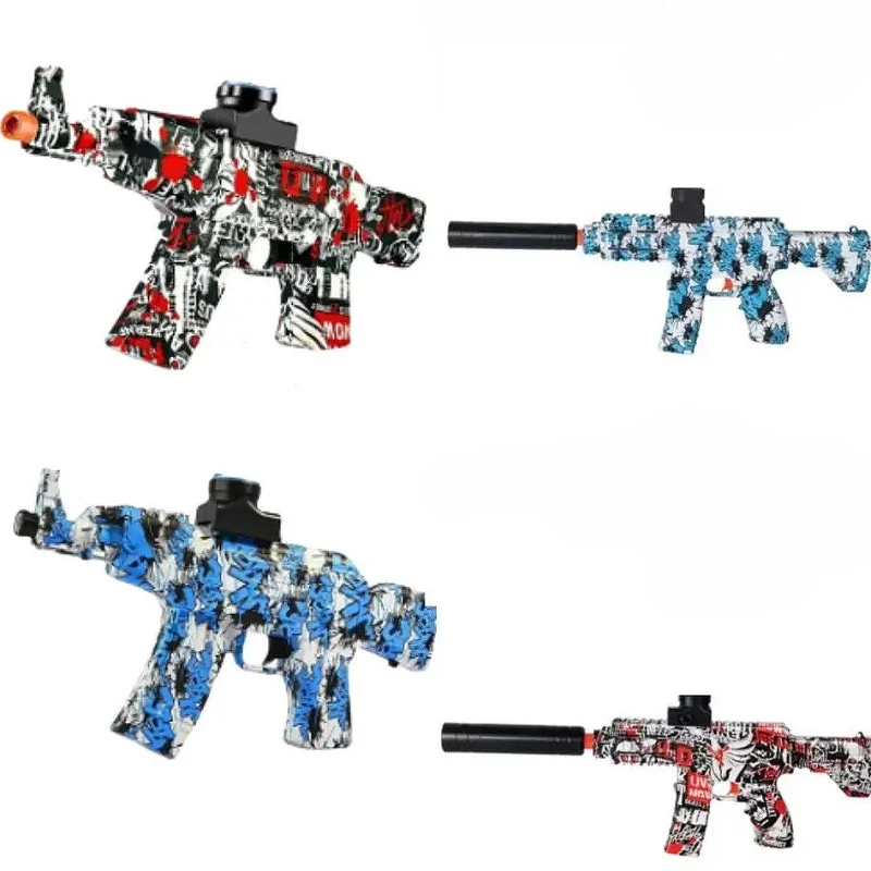 & Explosive M416 Electric Continuous High-speed Shooting Sodel Assault Gun For Outdoor Adults Toys Kids Gift（No water bombs）