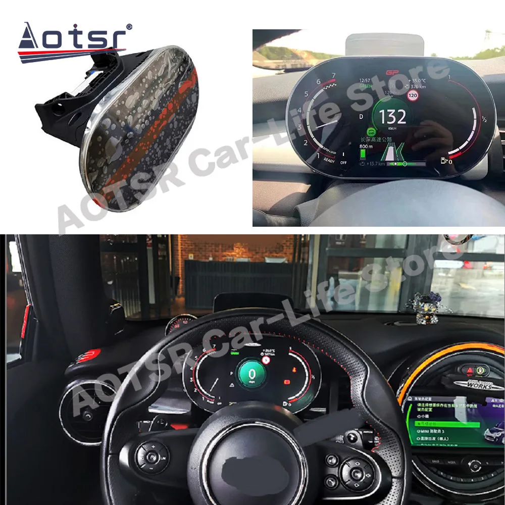 Android Digital Performance Display Dashboard For BMW MINI  F54 F55 F56 F57 LCD Speed Table Car Virtual Information Navigation