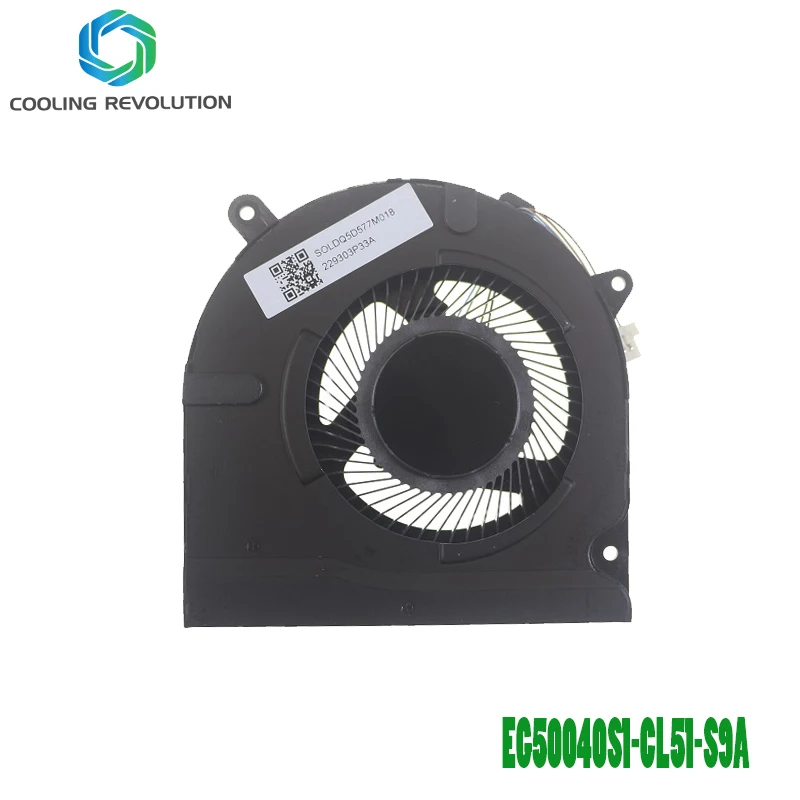 

Laptop CPU Cooling fan EG50040S1-CL51-S9A SOLDQ5D577M018 5V 2.50W 4Pin