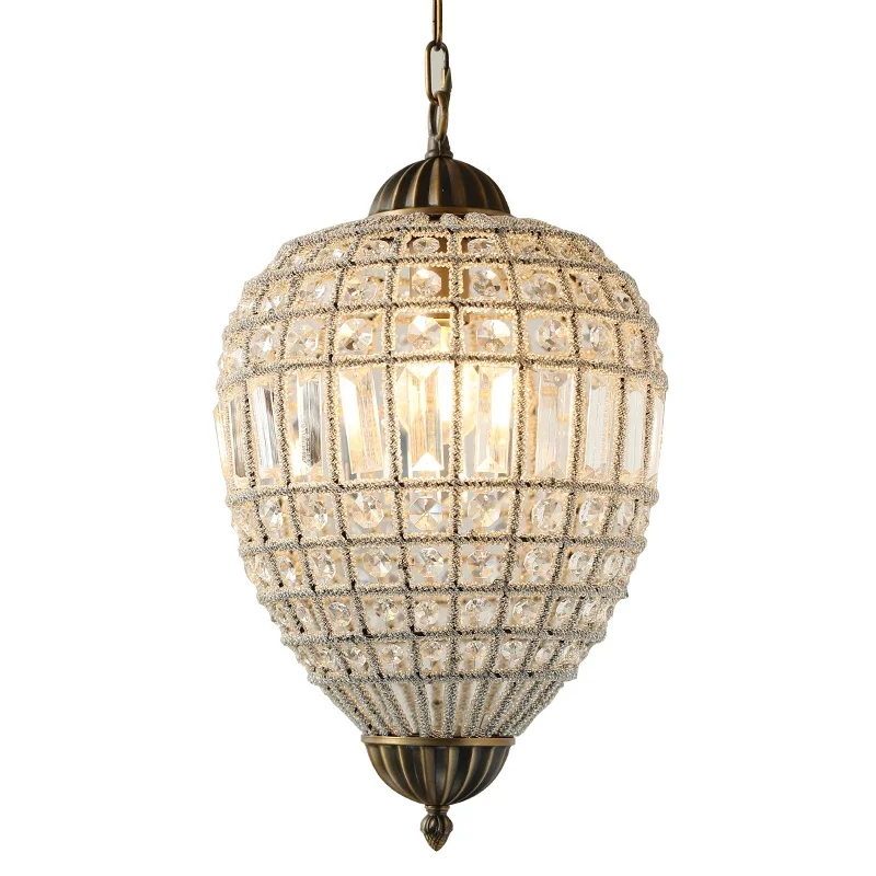 

Хрустальная люстра в стиле американского кантри для ресторана, ретро, ностальгический, индустриальный, дизайнерский