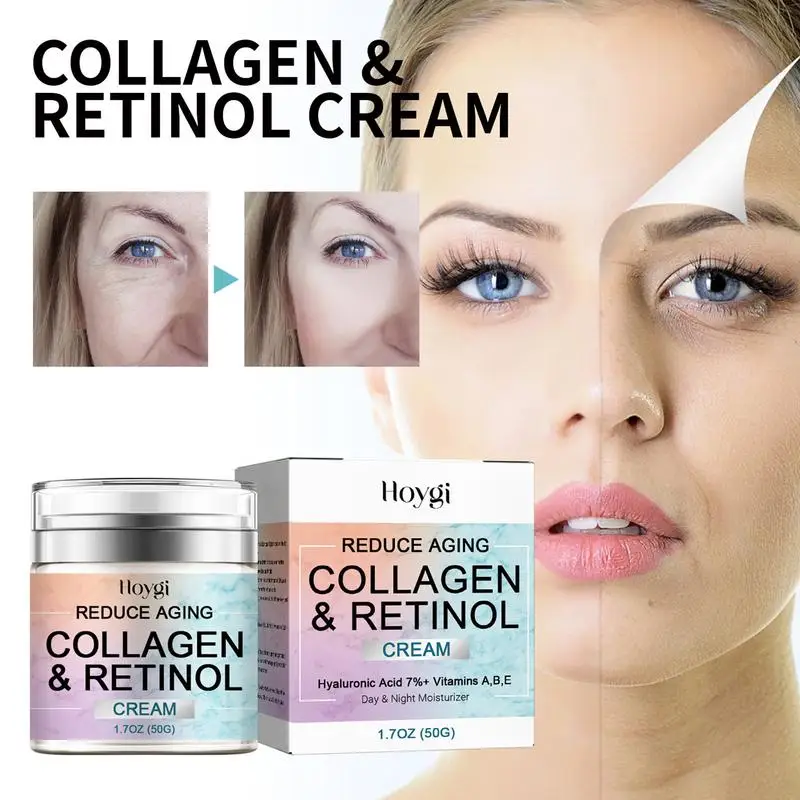 Lifting Firming Cream Collagen Wrinkle Remover Face Cream Face & Neck Wrinkles Firming Moisturizing Skin Hydrating Lifting Cream image 3