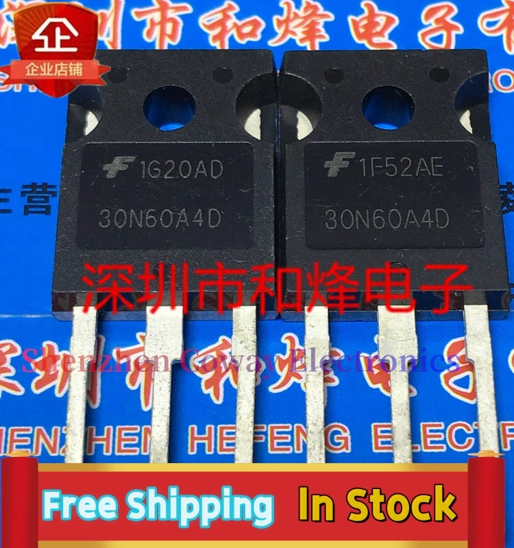 

10PCS-30PCS 30N60A4D HGTG30N60A4D TO-247 600V 150A In Stock Fast Shipping