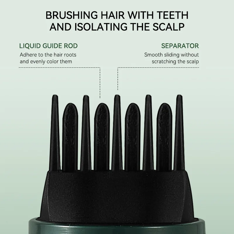 Qxqy ヘアカラーペンカバーヘア、均一な色の髪、速乾性、使いやすく持ち運びに便利