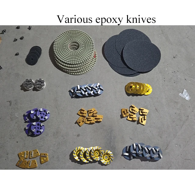 Multifunctional Floor Grinder 530Mm Stone Renovation Concrete Floor Grinding Construction