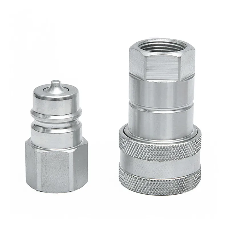 MUGURO 6598758 6598757 7241-A Open Close Hydraulic Quick Coupling AJ58437