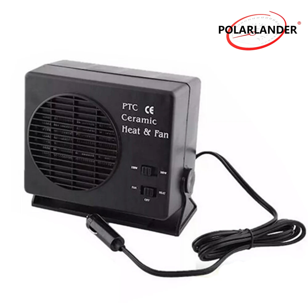 Autoventilator Auto SUV Voertuigen Keramische auto Draagbare autoverwarmer Elektrisch 12V 150W / 300W