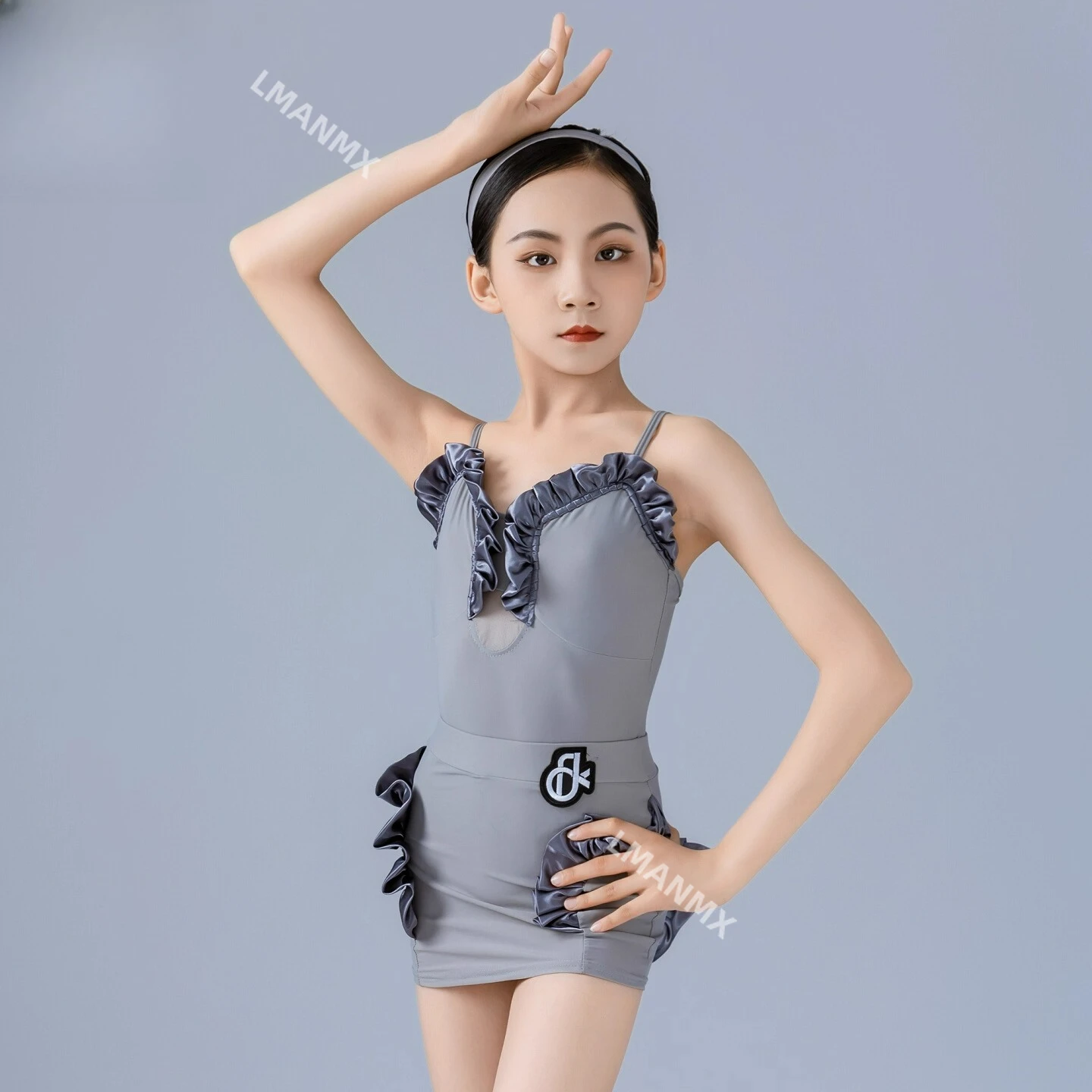 

2024 Spring/Summer New Latin Dance Costumes, Children's and Women's Simple Practice Clothes, Dance Clothes