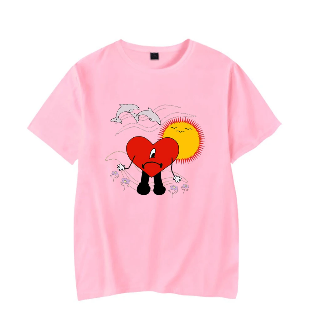 

2026 Bad Bunny UN VERANO SIN TI Graphics T Shirt Unisex Hip Hop T Shirts Music Album Print Short Sleeve Tees Oversized