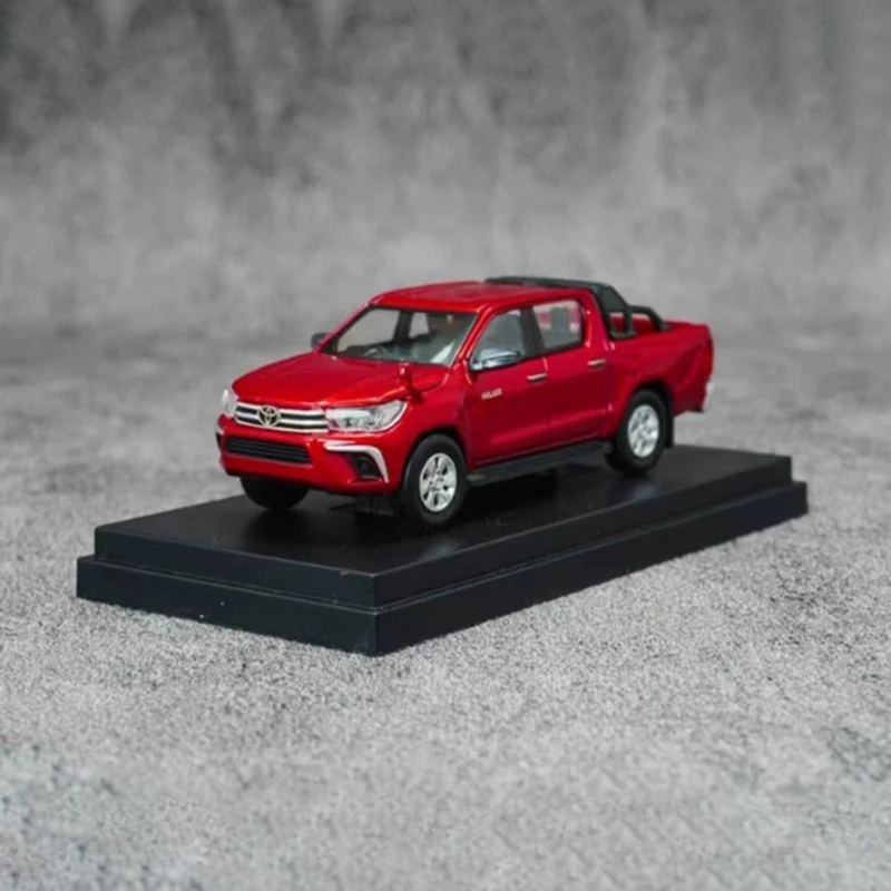 EBBRO 1:64 Scale TYT Hilux Pickup Truck Alloy Simulation Car Model Static Collection Decorated Holiday Toys Souvenir Gift